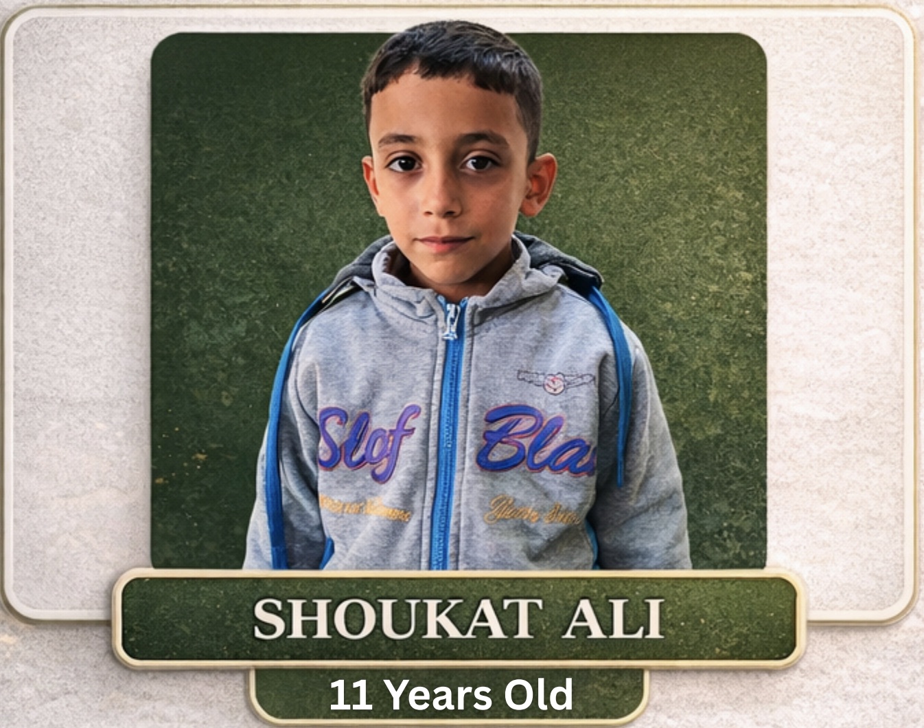 Sponsor a child — 1